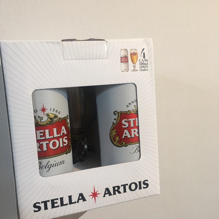  스텔라맥주ෆ +사은품ෆ⃛