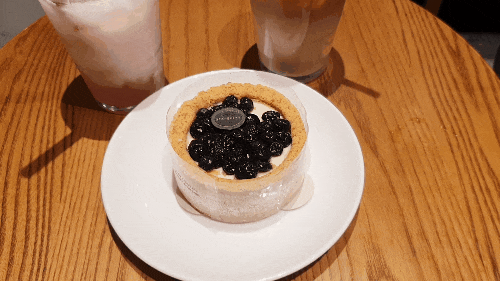 [야탑 카페] 스타벅스 : 블루베리 쿠키 치즈 케이크