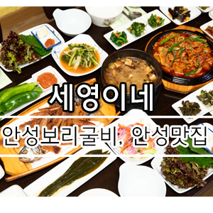  자연산, 유기농 재료만 사용하는 안성보리굴비맛집 [세영이네]