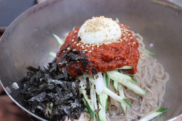 천서리 막국수맛집 강계봉진막국수 변함없는 비빔막국수와 편육 칭찬해!!!