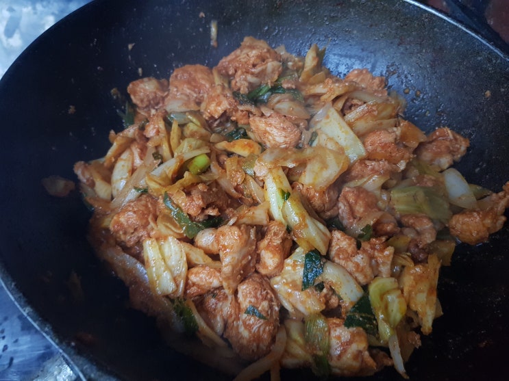 닭갈비 레시피 저녁추천메뉴