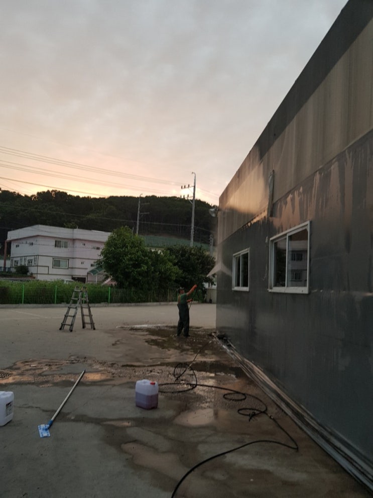  김포 양촌 천막물청소