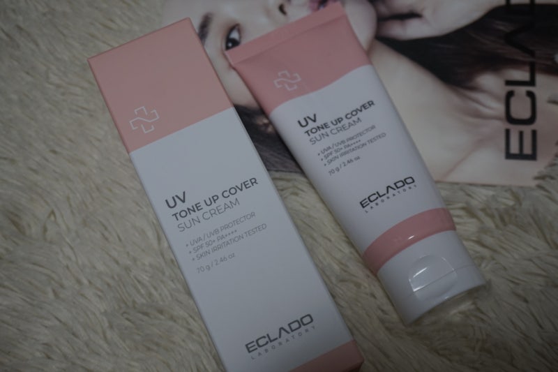 메이크업베이스선크림 에끌라두 유브이 톤업커버 선크림