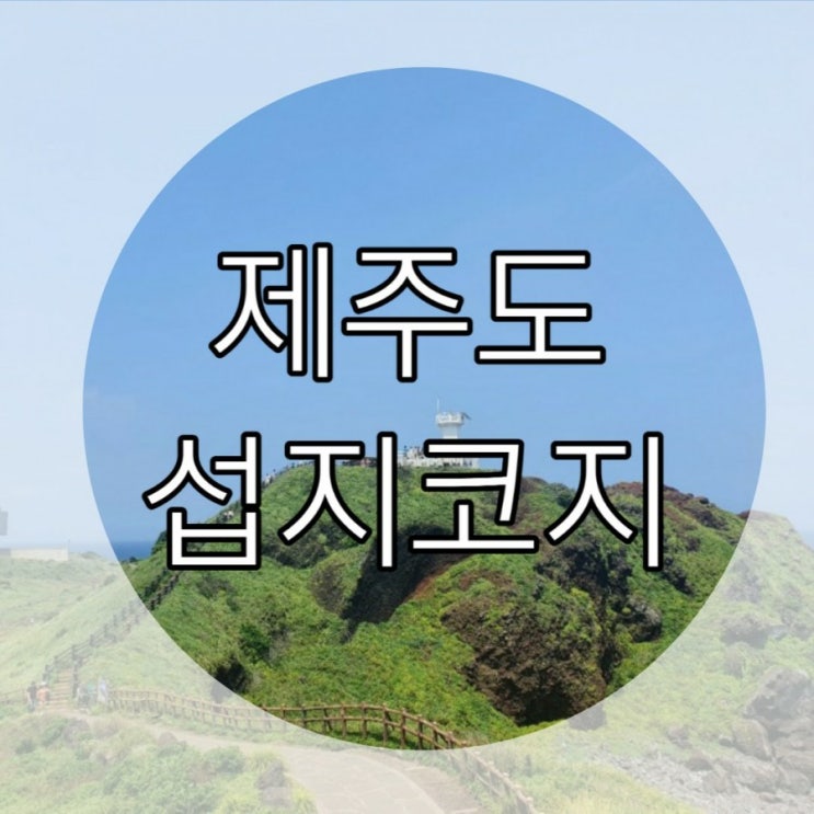   [제주도] 뷰관광 섭지코지