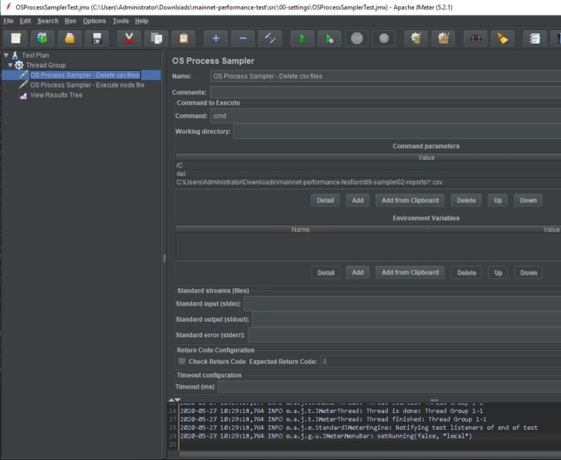 APACHE JMeter - 외부 프로그램 실행(OS Process Sampler), JWT 인증 처리(HTTP Header ...