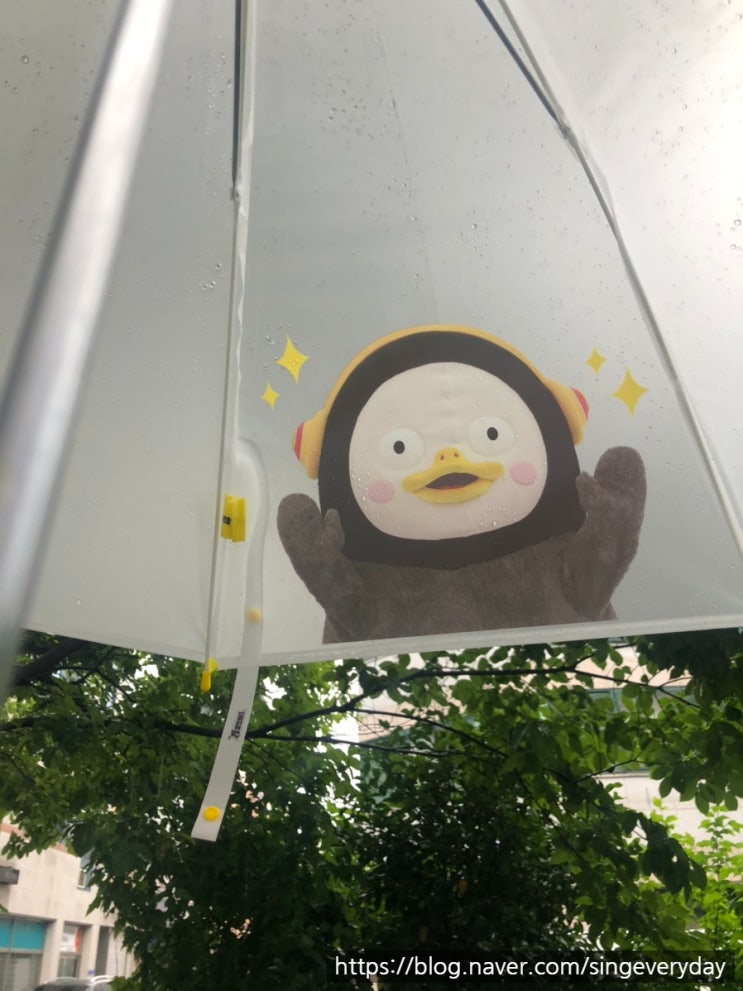  [펭클럽] 비가 와서 햄보케요 - 펭우산을 씁시다️