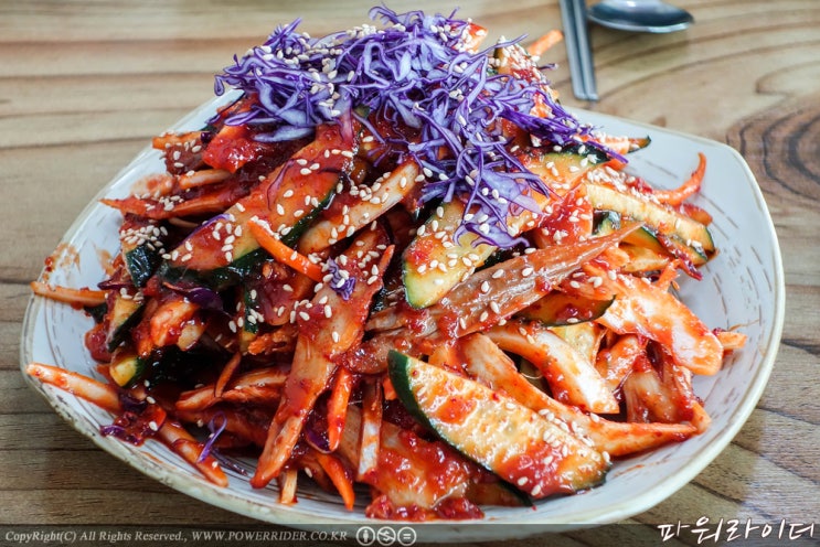  경북 청도 맛집 - 산수냉면 닭무침과 냉면이 있는 곳. 경북 청도군 맛집 산수냉면에 다녀 왔습니다.