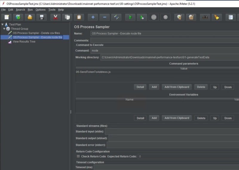 APACHE JMeter - 외부 프로그램 실행(OS Process Sampler), JWT 인증 처리(HTTP Header ...
