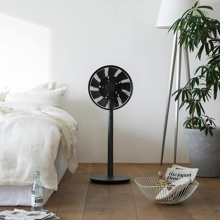 자연의 바람을 재현한 발뮤다선풍기 The GreenFan 그린팬선풍기 일본 무료 직배송, EGF-1600-DK 블랙