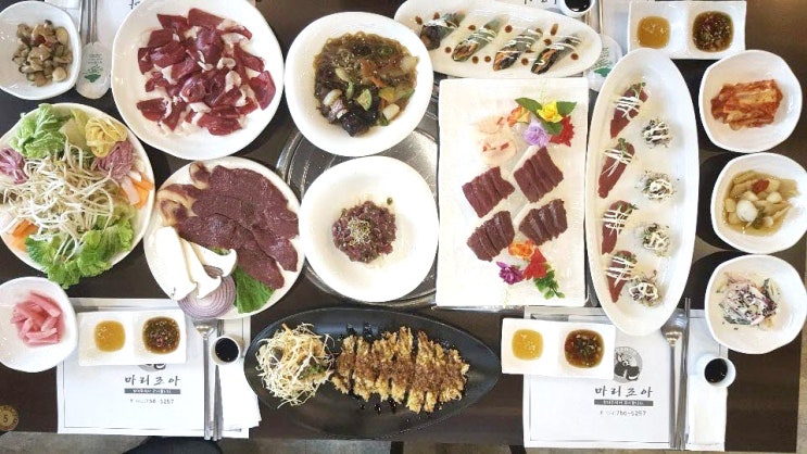  제주 중문,도련 말고기 코스요리 전문점, 도민 10%할인쿠폰 정보!