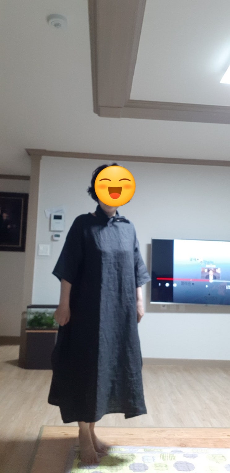  세상에 하나밖에 없는 린넨원피스 만들기 완성