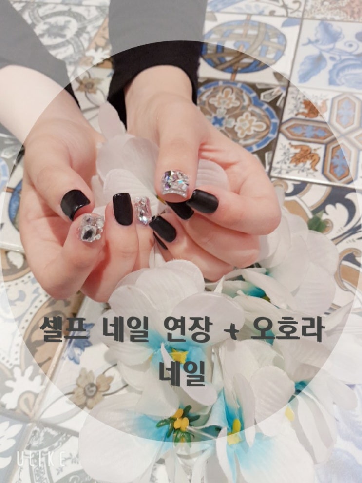  왕 초보, 똥c손 셀프 젤 네일 연장(feat. 도나와 네일 연장 팁)