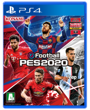 코나미 PS4 이풋볼 페스 2020 PES2020 스탠다드 에디션 한글판