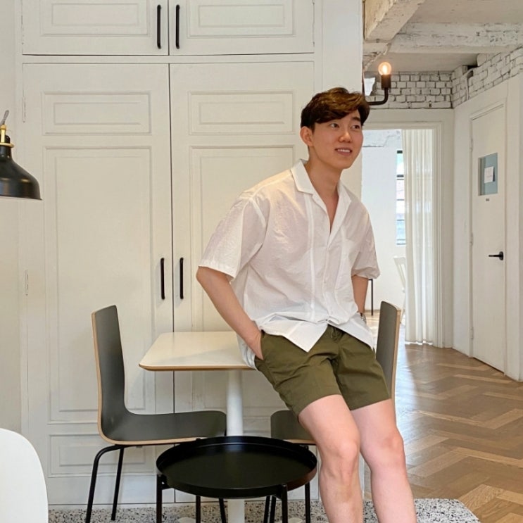  남자 여름 면 밴딩 반바지 추천 코디