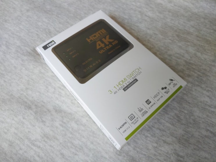 무전원 HDMI 스위치 넥시 NEXI 3:1 HDMI SWITCH 사용기 (NX-HD0301SW)