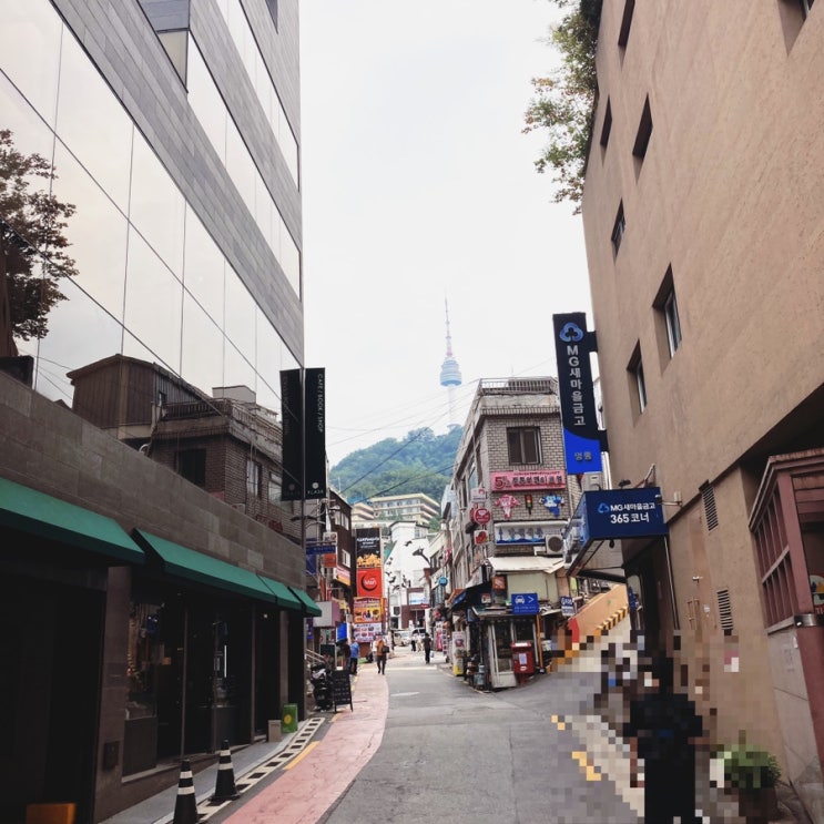  [남산] FLASK - 남산이 보이는 모던 카페
