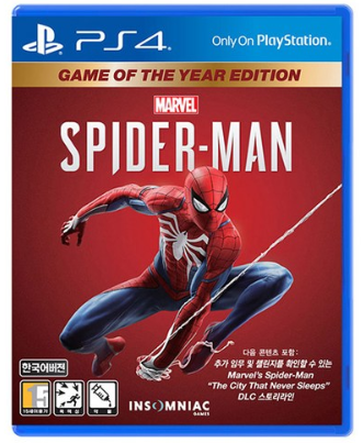 PS4 스파이더맨 GOTY 에디션 한글판