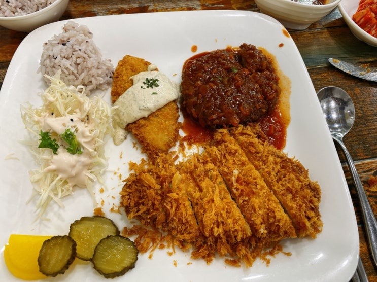  [굽은다리맛집]쉐프의 돈까스, 천호 길동 돈까스배달맛집