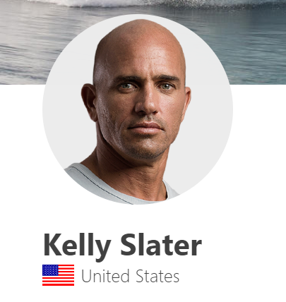  WSL 서핑 선수 - Kelly Slater 켈리 슬레이터