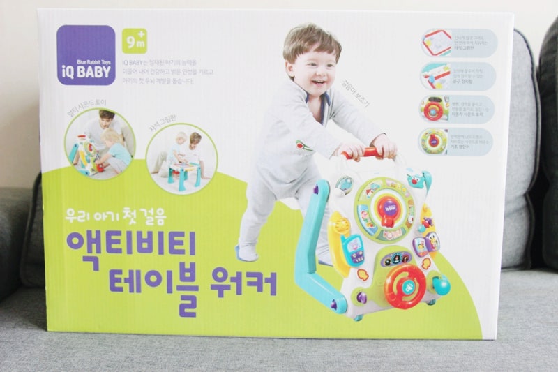 걸음마보조기 멀티로 즐기는 아이큐 베이비 워커