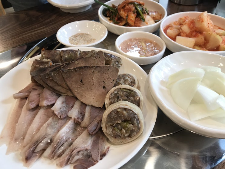 시정순대 이전 토지금고시장 맛집 시작