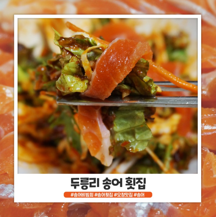 오창 두릉리 송어횟집 포장해왔어요 오창 두릉리 송어횟집 포장해왔어요