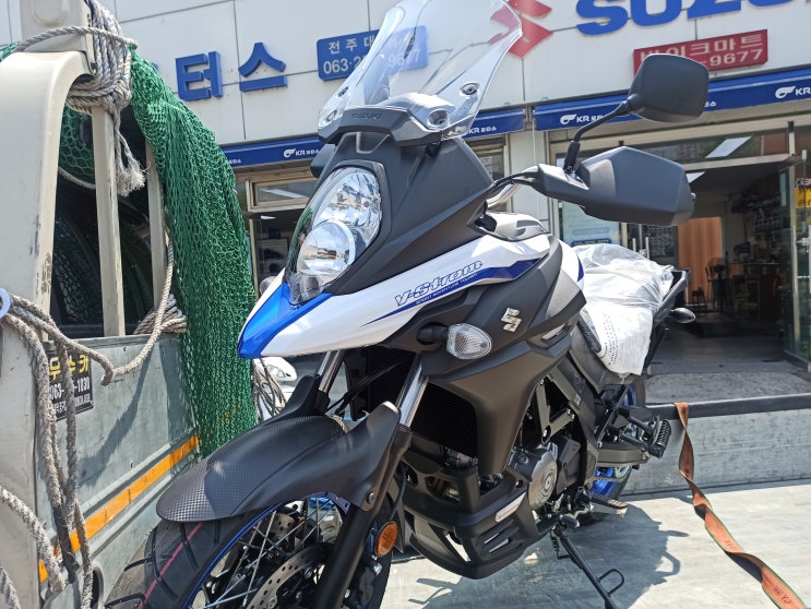  (전주오토바이 KR모터스 전주대리점) V-STROM650 신차입고
