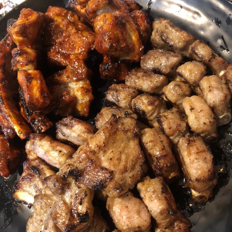  명일동 맛집, 풍년상회 쪽갈비 방문후기