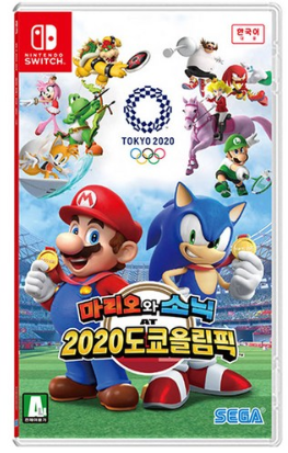  닌텐도 SWITCH 마리오와 소닉 2020도쿄올림픽 한글판