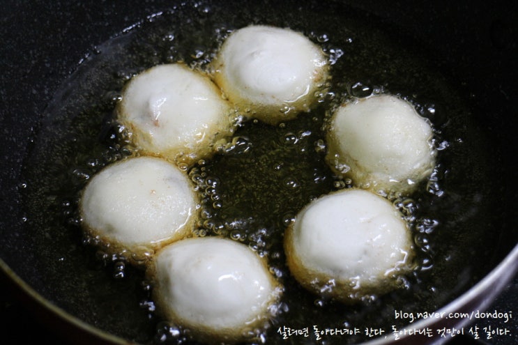  찹쌀도넛(찹쌀도너츠) - 은영이가 만들기 시작했으니까 질릴 날도 얼마 남지 않았다, 내 빵의 지옥