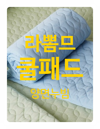 여름철 집들이 선물 너로 정했다! 라뽐므 여름 침대 쿨패드 여름철 집들이 선물 너로 정했다! 라뽐므 여름 침대 쿨패드