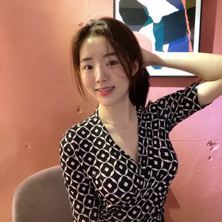  랭앤루 패턴 원피스 후기 (feat. 신사 여성 의류 브랜드)