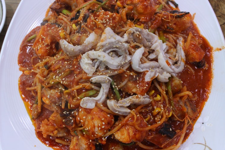  의왕 왕곡동맛집 마산아구찜해물탕 생아귀가 정말 끝내주네요!