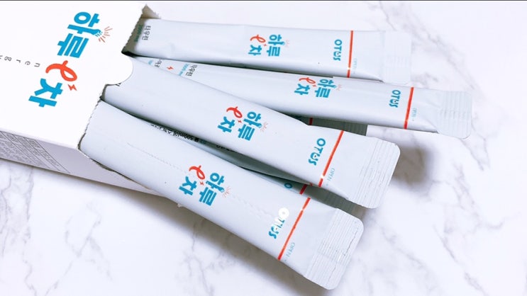  비타민음료 오투스 하루e차로 수분과 에너지충전!