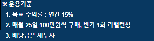  가족계좌 20년 6월 3주 실적