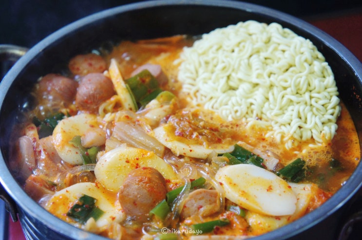 대화동 맛집 포장으로 집에서 즐긴 훼미리부대찌개