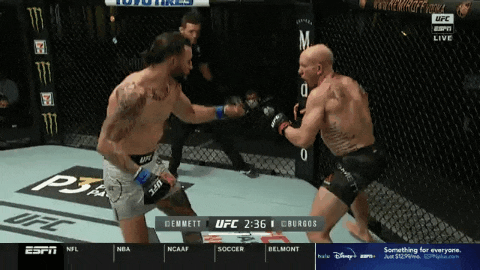 UFC Vegas 3: 블레이즈 vs 볼코프 피니쉬 영상(GIF) 및 뒷얘기
