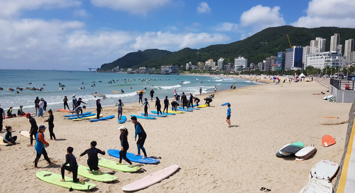  부산여행 해운대해수욕장 카모아 부산렌트카 픽스렌트카로 편하게 여행하세요