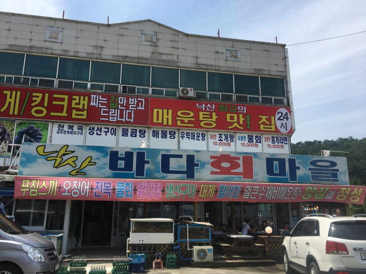  [게스트하우스/류] 양양대게맛집:) 낙산바다회마을