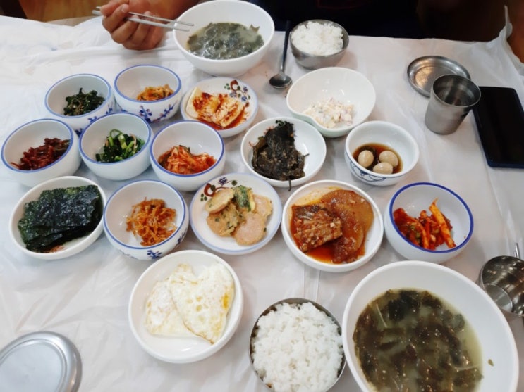  원주민만 아는 아산지중해마을맛집 잘난체 백반