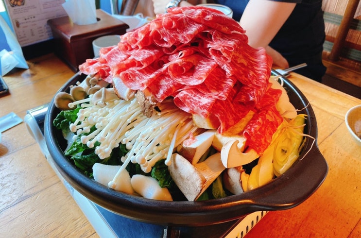  고덕역 강동경희대학교병원 근처 스키야끼 맛집 시찌린 메뉴 가격 추천드려요 :-)