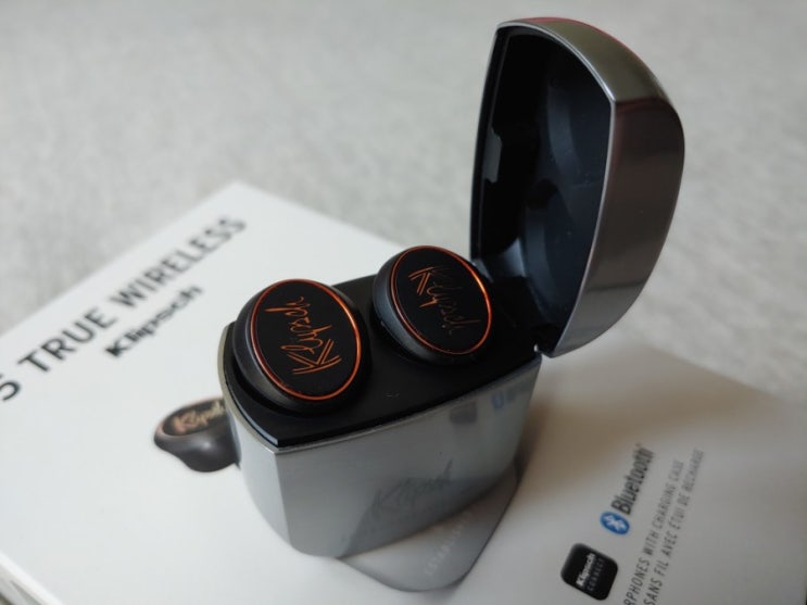  지포라이터를 닮은 블루투스 무선 이어폰 클립쉬 T5 개봉기 및 리뷰 (Klipsch T5 TRUE WIRELESS, TWS)