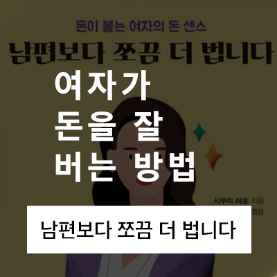  여자가 돈을 잘 버는 방법 (남편보다 쪼끔 더 법니다 리뷰)