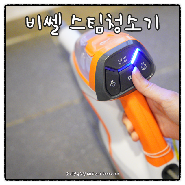 비쎌 스팀청소기 사용법도 다양한 강형욱청소기