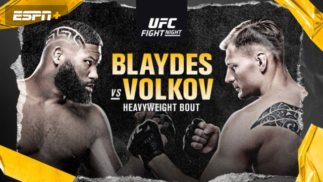 UFC Vegas 3: 블레이즈 vs 볼코프 대전료 등 MMA 뉴스
