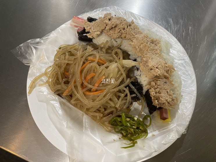  [광장시장맛집] 원조누드치즈김밥 / 백종원의 3대천왕 잡채김밥