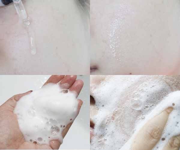  약산성클렌징폼 세안 후 닥터베이스 수분앰플 듬뿍