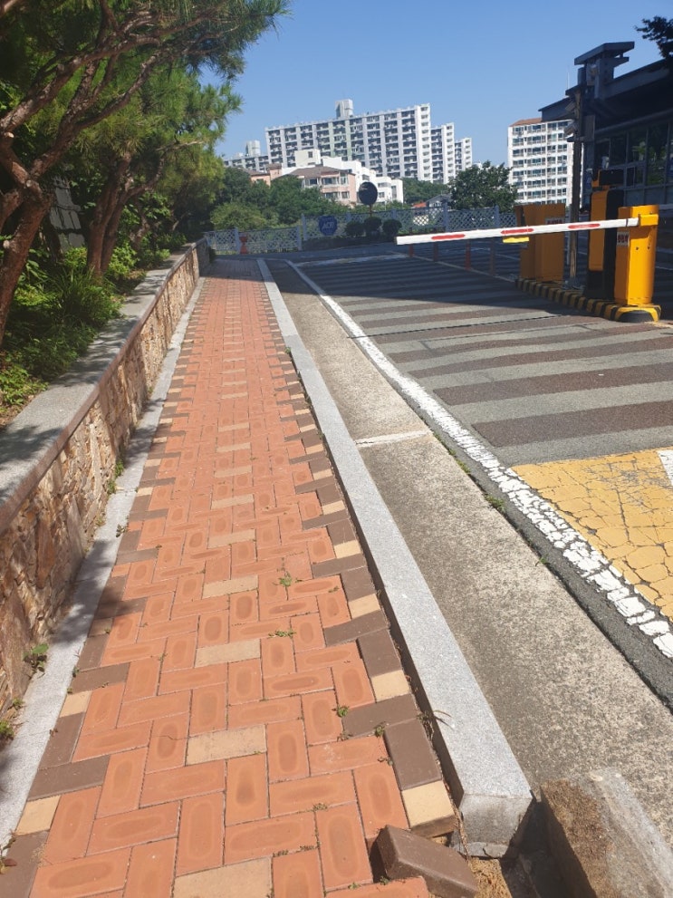  경산 아파트 경계석보수공사