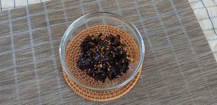  추억의 반찬 김무침 간단하게 만드는 법