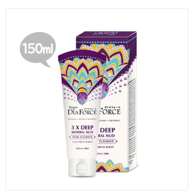 레아라 다이아포스 3X딥 미네랄 머드 폼 클린저 150ml 레아라 다이아포스 3X딥 미네랄 머드 폼 클린저 150ml